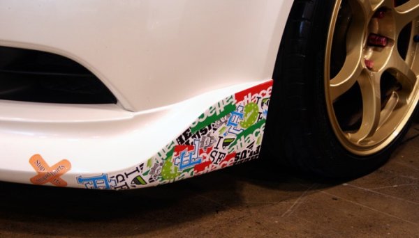 Наклейки на бампер