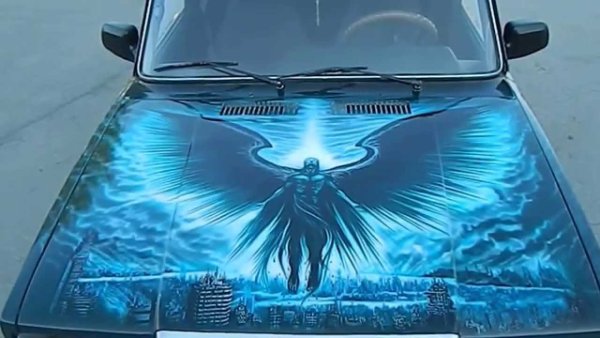 Аэрография на ВАЗ