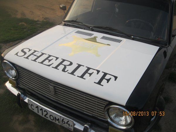 ВАЗ 2105 Шериф надписи