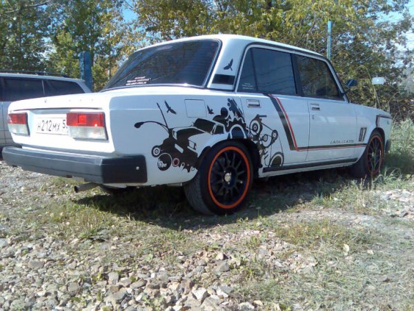 ВАЗ 2114 заднее стекло Боевая классика