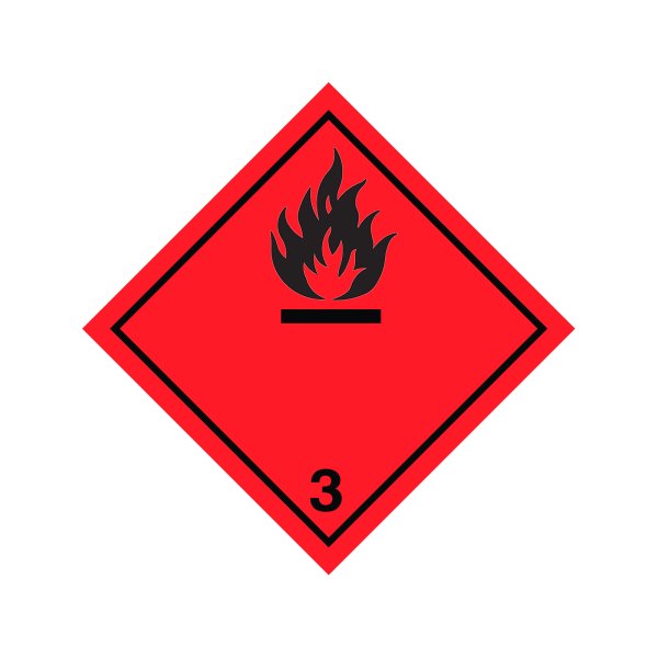 Табличка опасный груз 33 3295