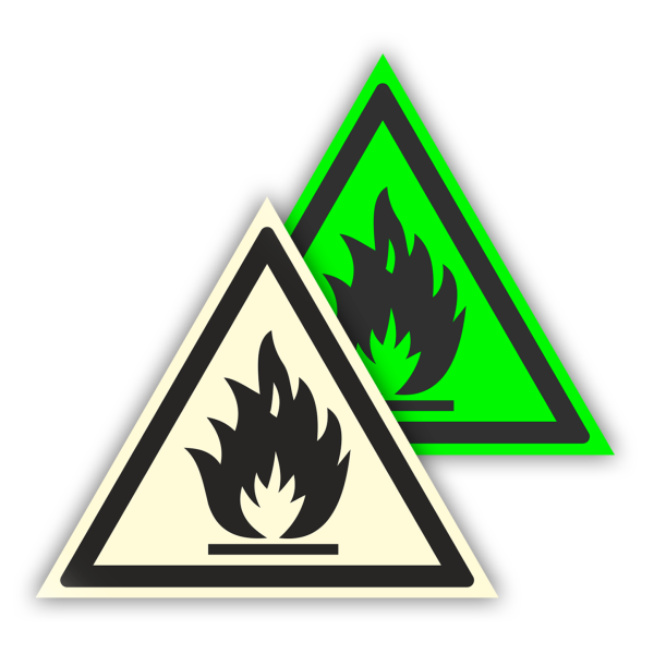 W01 пожароопасно. Легковоспламеняющиеся вещества