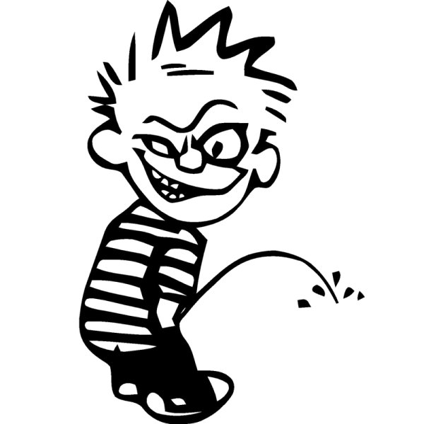 Наклейки на машину хулиган