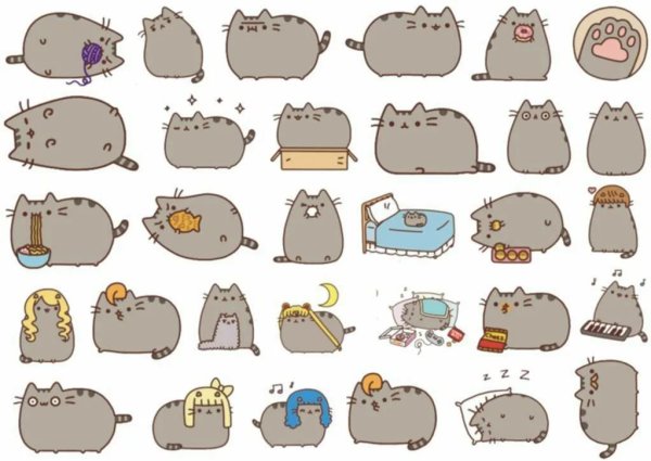 Наклейки котики