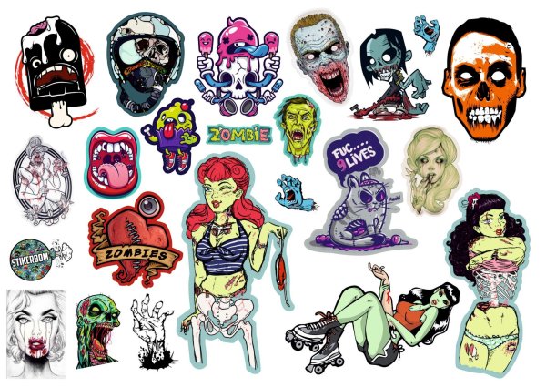 Стикеры для печати