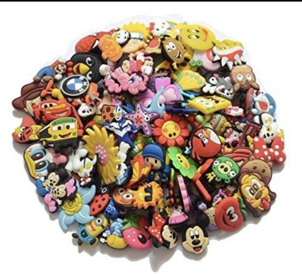 Кроксы медицинские с наклейками