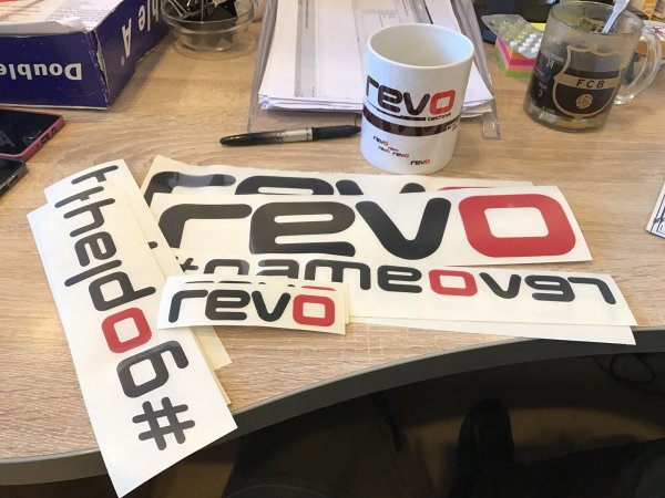 Наклейки Revo Technik