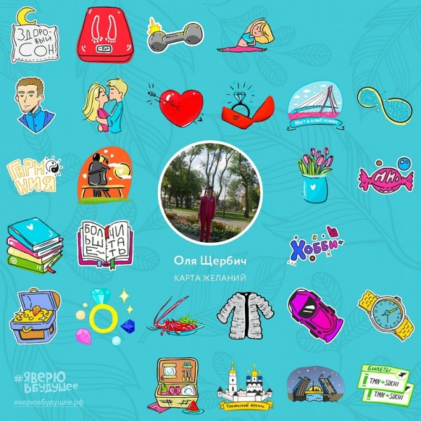 Карта желаний для детей