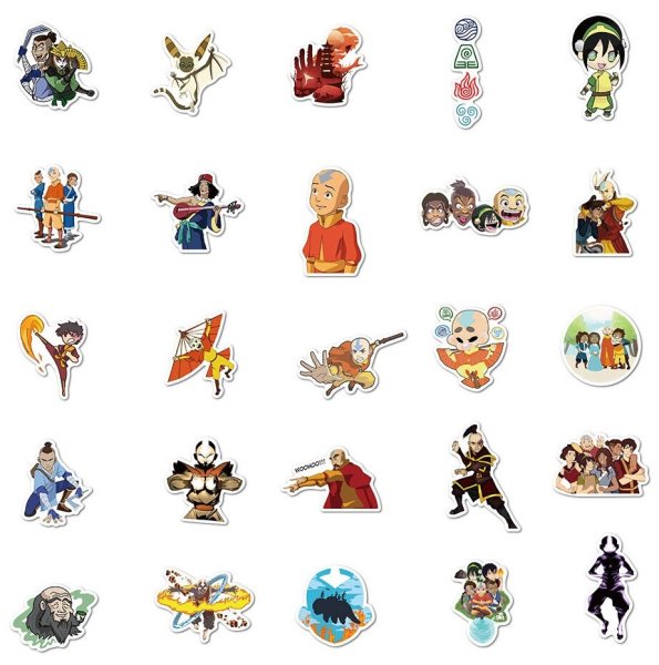 Стикеры Легенда об Аанге