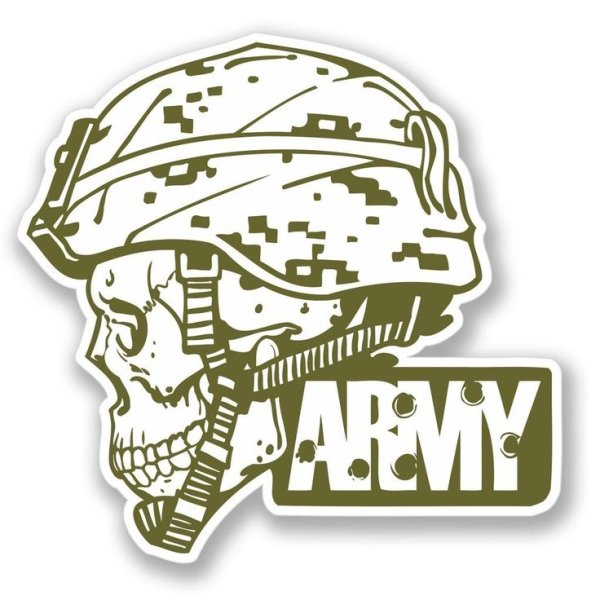 Армейские наклейки для продуктов