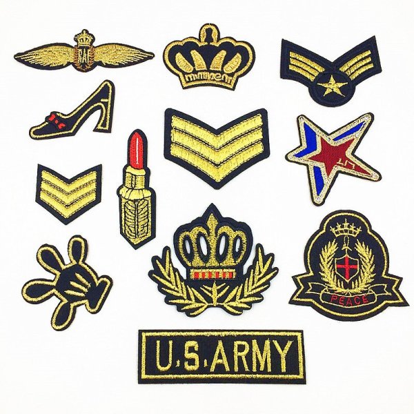 Нашивки и наклейки на одежду