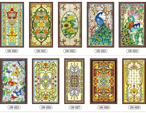 Витражная пленка на стекло