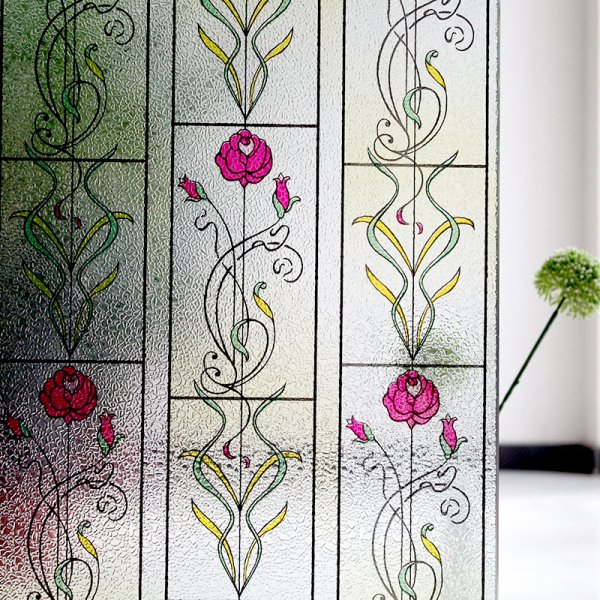 Наклейки на стекло декоративные витражные