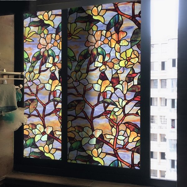 Витражная пленка Магнолия