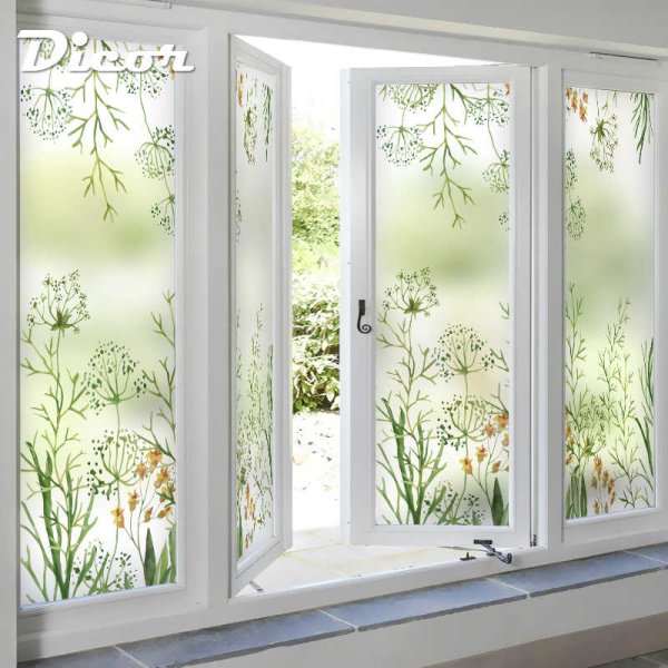 Прозрачные наклейки на окна