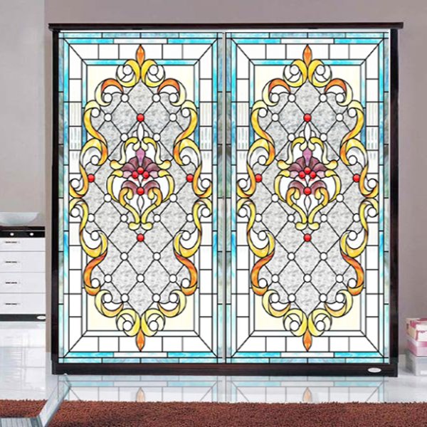 Витражные наклейки