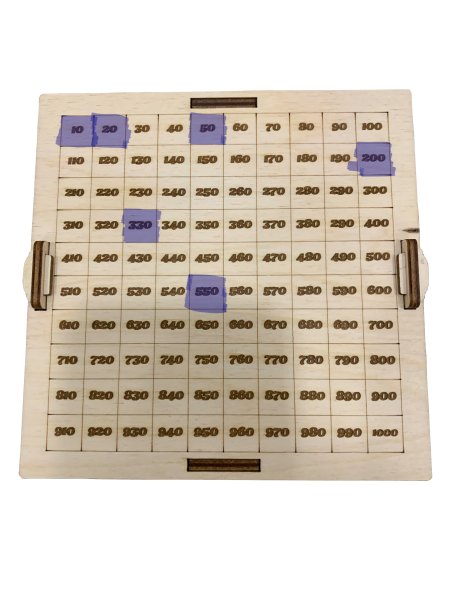 Коробка копилка с цифрами для денег