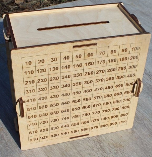 Копилка на 200 тысяч рублей таблица