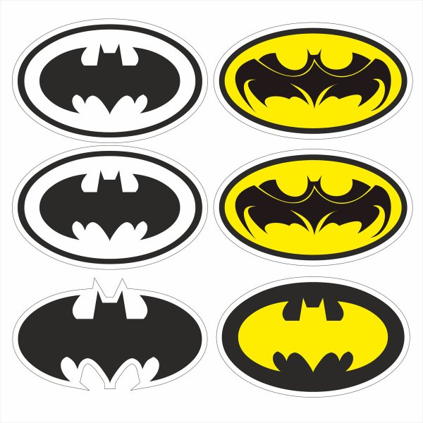 Набор наклеек Бэтмен
