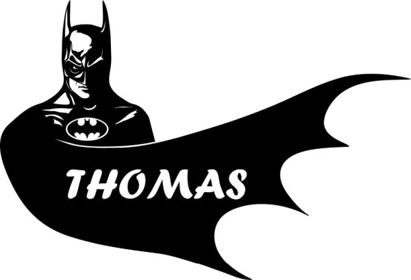 Наклейка Бэтмен на авто