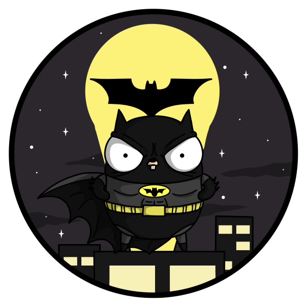 Стикер наклейки Бэтмен