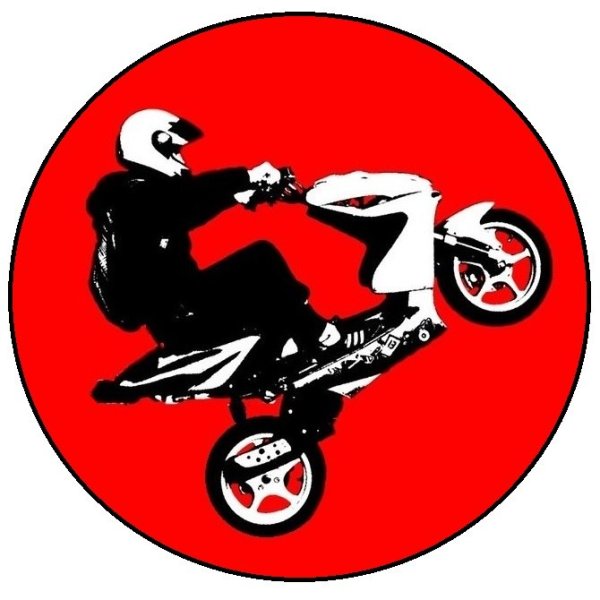 Стикеры на мопед