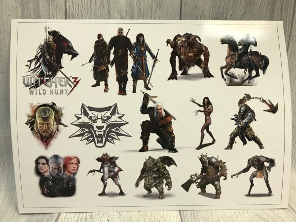 Набор наклеек Ведьмак