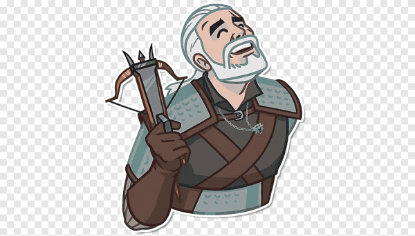 Геральд Ведьмак Стикеры