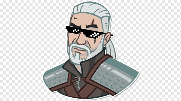 Стикеры Ведьмак телеграмм