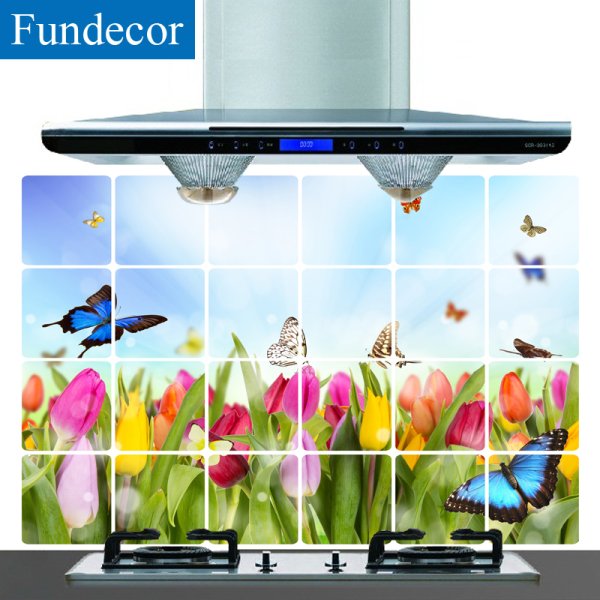 Наклейка на кухню над плитой