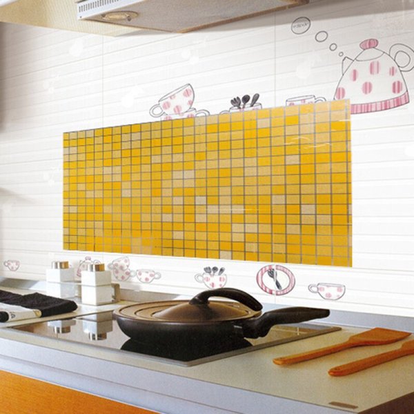 Термостойкие наклейки для кухни над плитой