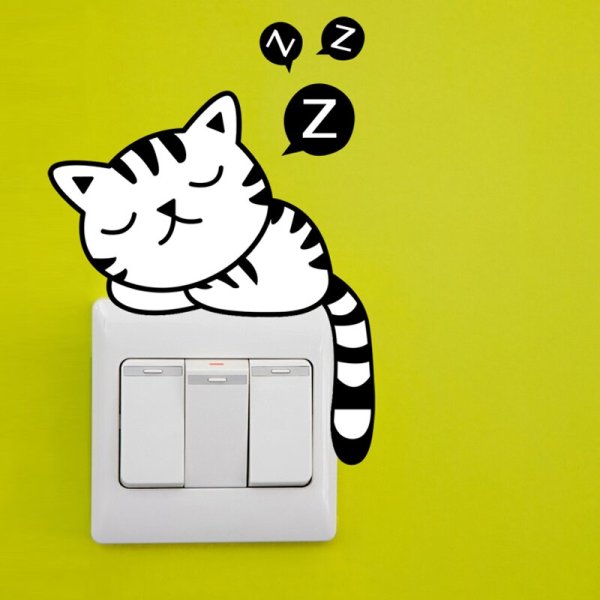 Декоративные наклейки на выключатели