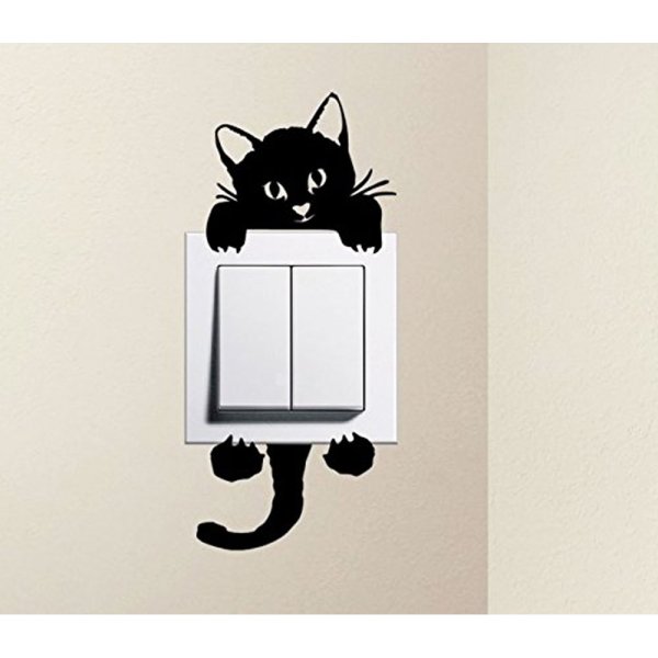 Наклейки на выключатели и розетки