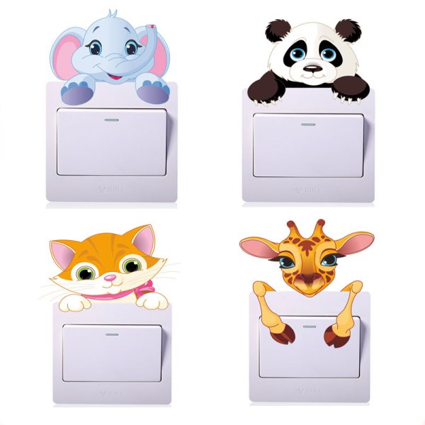 Трафарет для розеток и выключателей