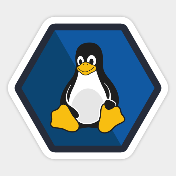 Наклейка Linux
