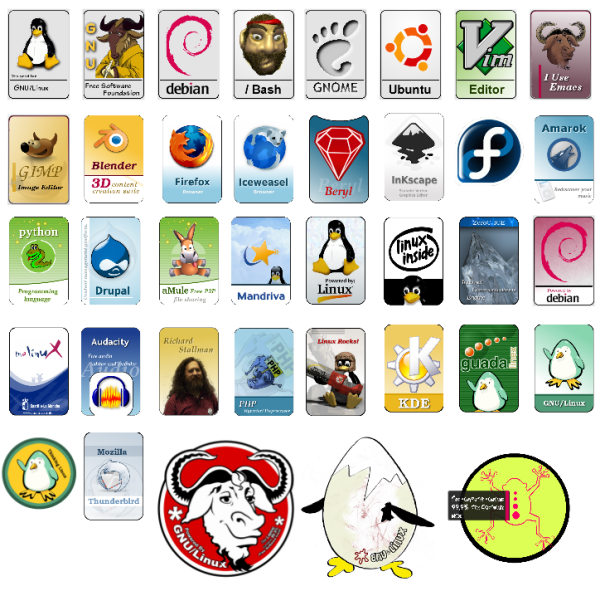 Наклейка (стикер) Linux inside