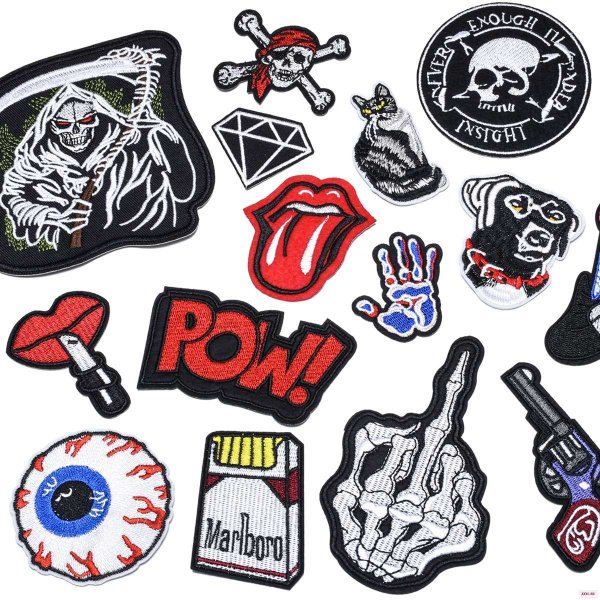 Наклейки и патчи мотоциклов