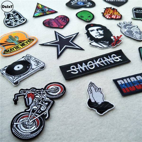 Круглые нашивки на одежду