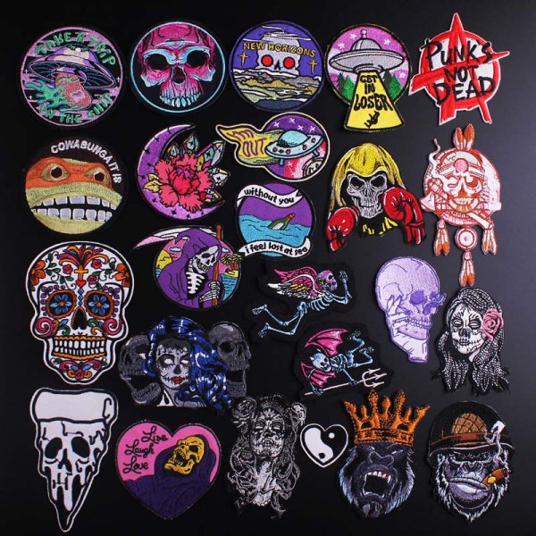 Крутые нашивки на одежду