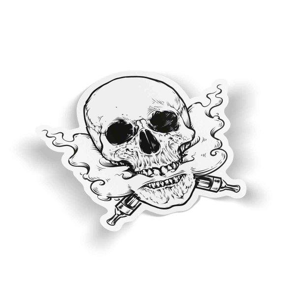 Наклейки скелет