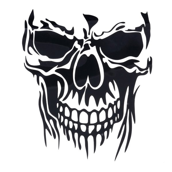 Череп наклейка