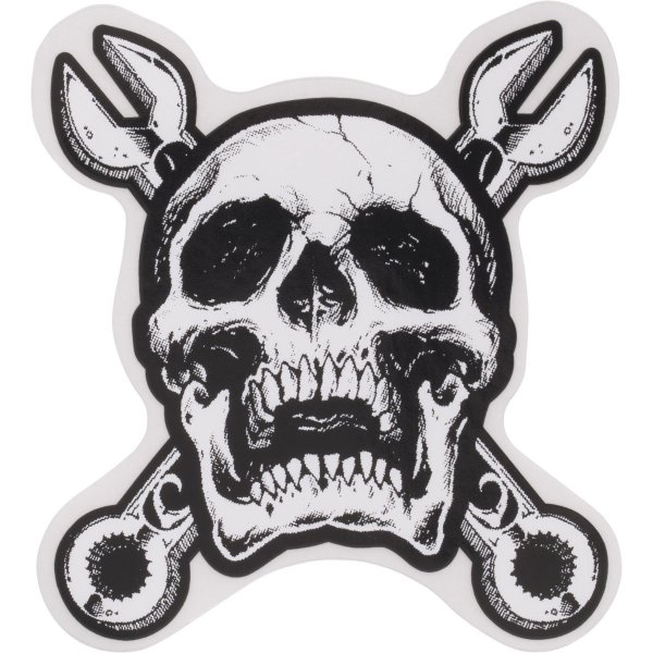 Стикер череп