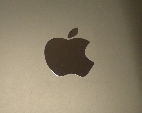 Наклейка Apple logo Metal