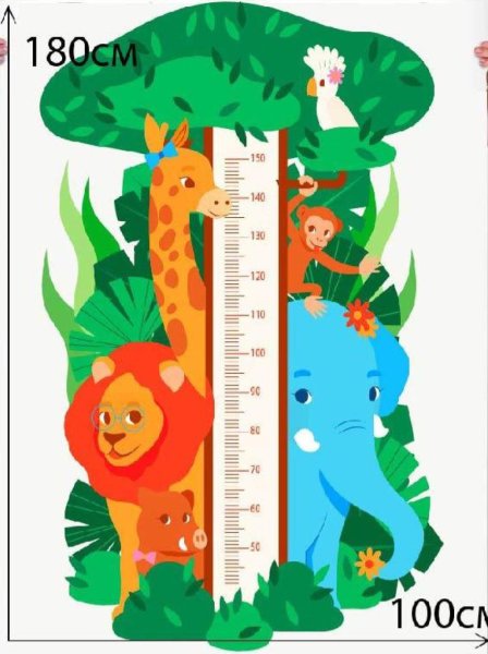 Линейка наклейка