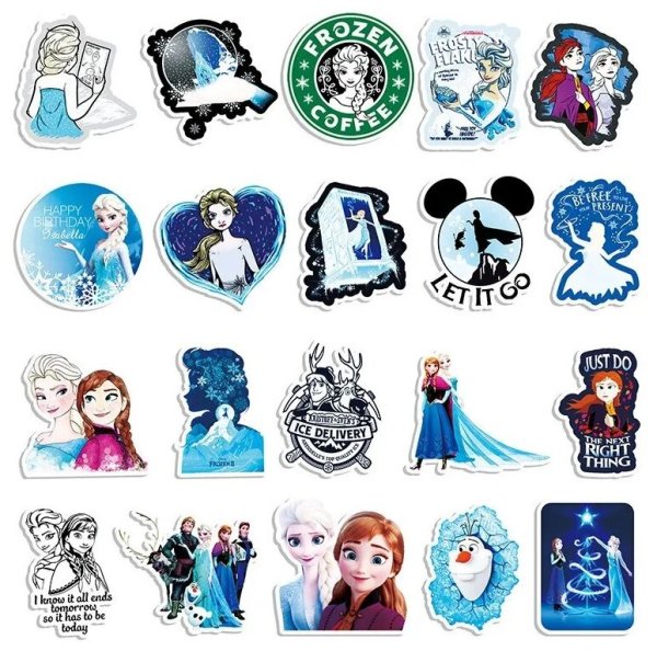 Наклейки декоративные Холодное сердце