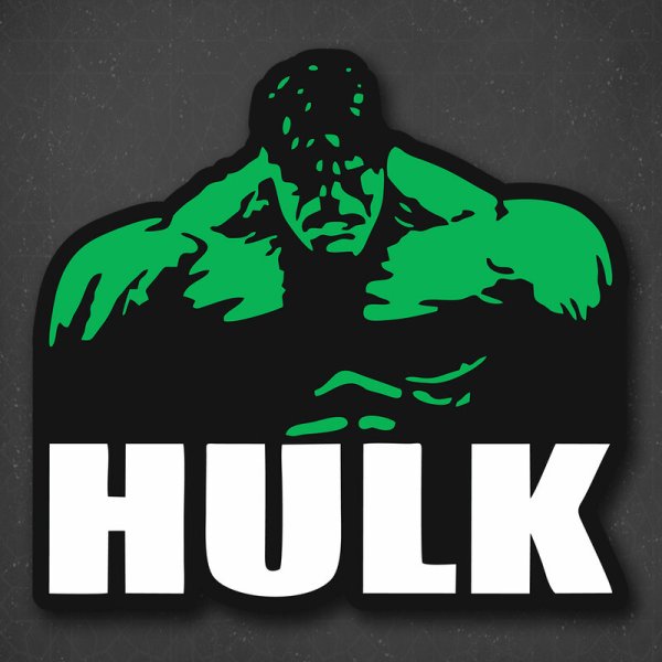 Стикеры ВК Халк
