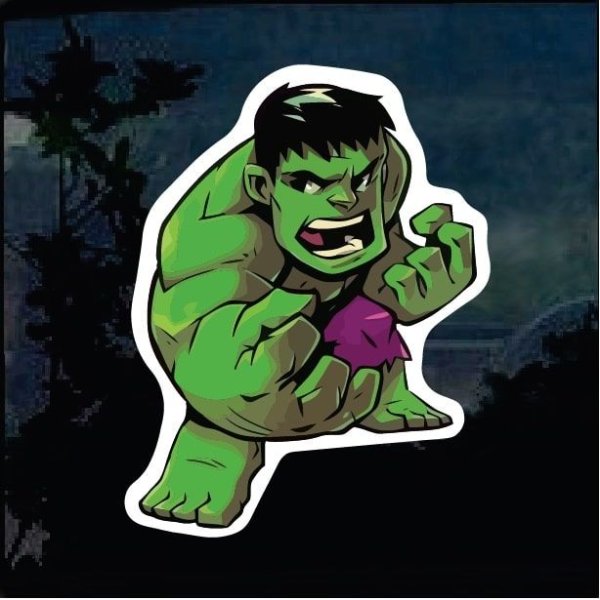 Халк значок