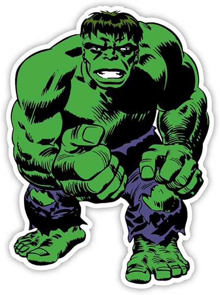 Наклейки Халк