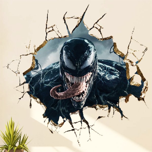 Наклейка Веном на машину