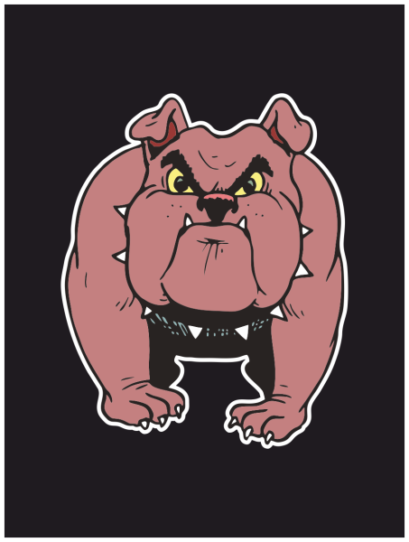 Наклейки питбуля на авто